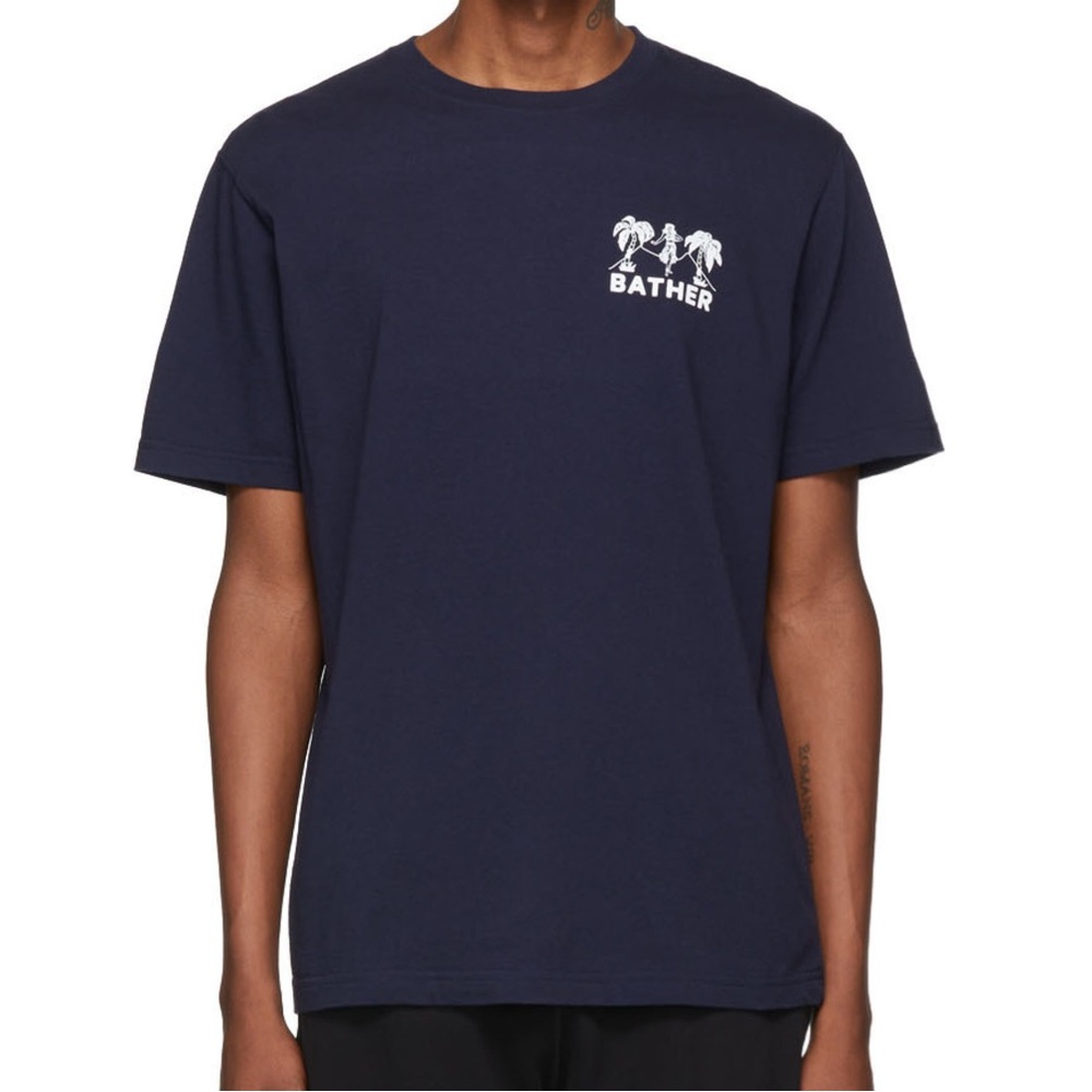 Navy ‘Swimming & Recreation’ T-Shirt